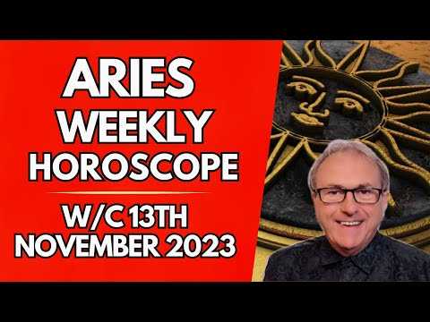 Aries Horoscope Weekly Astrology from 13th November 2023