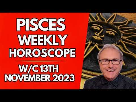 Pisces Horoscope Weekly Astrology from 13th November 2023