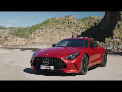 The new Mercedes-AMG GT 63 4MATIC+ Coupe Exterior Design in Patagonia Red