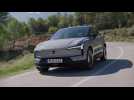 Volvo EX30 in Vapour Grey Driving Video