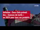 VIDÉO.Inflation : Coca-Cola prévoit des « hausses de tarifs » en 2024 pour tous ses produi