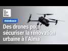 À Roubaix, des drones pour surveiller le chantier de réhabilitation de l'Alma