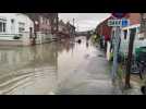 A Watten, la rue de Millam était inondée ce mardi