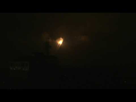 Palestinian militants fire rockets from southern Gaza