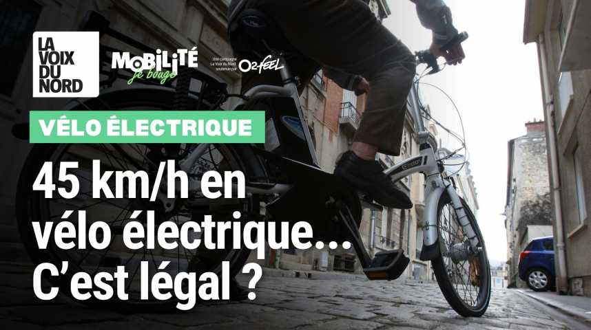 Limite vitesse best sale velo electrique