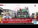 Gaza : la première livraison de carburant franchit la frontière de Rafah depuis la guerre