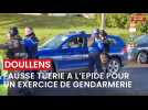 Doullens :exercice gendarmerie