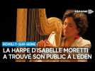 La harpe d'Isabelle Moretti a trouvé son public à L'Éden de Romilly-sur-Seine