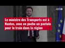 VIDÉO.Le ministre des Transports est à Nantes, avec en poche un pactole pour le train