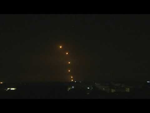 Rockets fired from Gaza Strip towards Israel