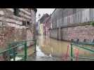 Aire-sur-la-Lys : le centre ville fortement touché par les inondations
