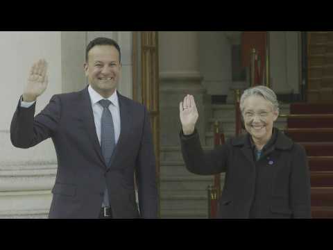 French PM Borne meets Irish counterpart Varadkar in Dublin