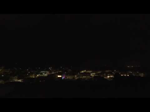 Israel's iron dome intercepts rockets from Gaza