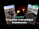 En Islande, l'éruption imminente d'un volcan entraîne des évacuations