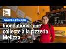 Inondations à Saint-Léonard : la gérante de la pizzeria Melizza organise une collecte