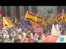 Espagne : d'immenses manifestations dans tout le pays pour dénoncer la future loi d'amnistie des indépendantistes catalans