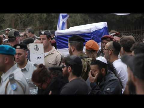 Funeral for member of hit Netflix series 'Fauda' killed in Gaza fighting