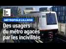 Lille : quelques usagers réagissent face aux incivilités constatés dans le métro