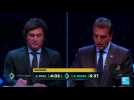 Argentine : Sergio Massa et Javier Milei s'affrontent lors du débat de l'entre-deu- tours