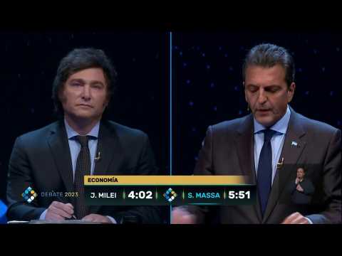 Argentina presidential candidates hold debate ahead of runoff