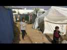 Khan Younès: la pluie s'ajoute aux malheurs des déplacés dans un camp gazaoui