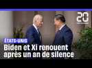 Etats-Unis : Biden et Xi ont renoué le dialogue après un an de silence