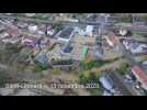 Inondation : Saint-Léonard vu du ciel