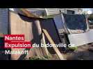 VIDEO. Les familles de la communauté Rom expulsées du bidonville de Malakoff à Nantes