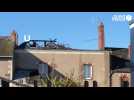 VIDEO. Un incendie provoque de gros dégâts dans un immeuble collectif à Segré