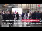 Toulouse. Chez Airbus, Emmanuel Macron dresse le bilan du plan d'investissements et d'innovation France 2030