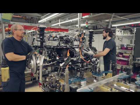 BMW iX2 – Engine storage, engine construction, engine installation