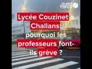 VIDÉO. Pourquoi les profs du lycée Couzinet de Challans sont-ils en grève ?