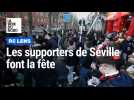 Les supporters de Séville à Lens pour le match de la Ligue des Champions