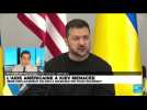 Ukraine : l'aide américaine à Kiev est menacée, Zelensky essaye de convaincre à Washington