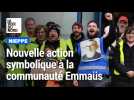 Nieppe : des bénévoles et des clients forcent le piquet de grève des compagnons d'Emmaüs