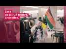Appels au boycott au magasin Zara de la rue Neuve à Bruxelles