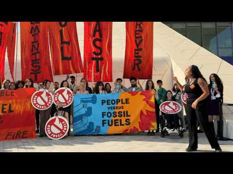 Activists demand end to fossil fuels at COP28