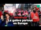 À Bruxelles, ces manifestants européens racontent l'inflation dans leur pays