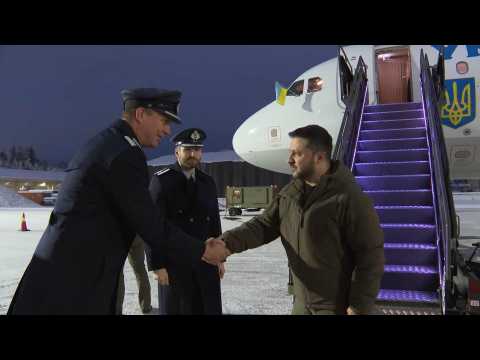 Ukraine's Zelensky lands in Oslo for meeting with Nordic leaders