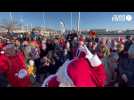 VIDÉO. Le Père Noël accueilli en rock star à Saint-Gilles-Croix-de-Vie