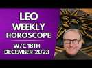 Leo Horoscope Weekly Astrology from 18th December 2023