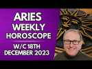 Aries Horoscope Weekly Astrology from 18th December 2023
