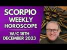 Scorpio Horoscope Weekly Astrology from 18th December 2023