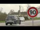 Routes sarthoises : la limitation maintenue à 90 km/h