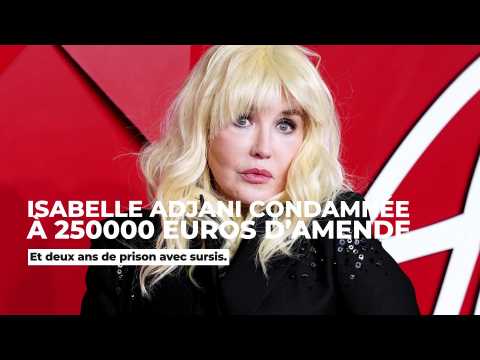 VIDEO : Isabelle Adjani condamne  250000 euros d'amende pour fraude fiscale - Cin-Tl-Revue