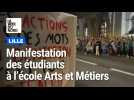 Lille : environ 200 étudiants des Arts et Métiers demandent le départ de leur direction