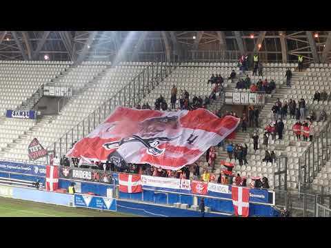 Les supporters d'Annecy au Stade des Alpes