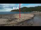 Essai moteur de la Kia Ev9 en Corse, véhicule 100% électrique