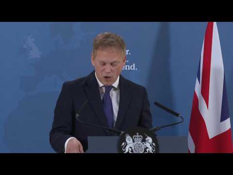 UK Defence Minister Shapps warns of 'tanks on Europe's Ukrainian lawn'