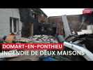 Incendie à Domart-en-Ponthieu